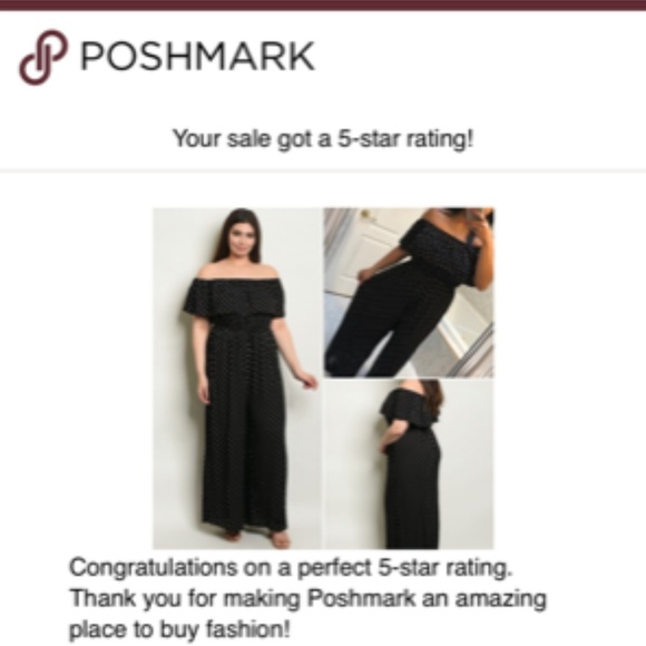 Last 1! 1X, 2X & 3X OFF SHOULDER JUMPSUIT - Picture 4 of 8